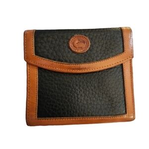 Dooney And Bourke Navy And Tan Wallet Preloved